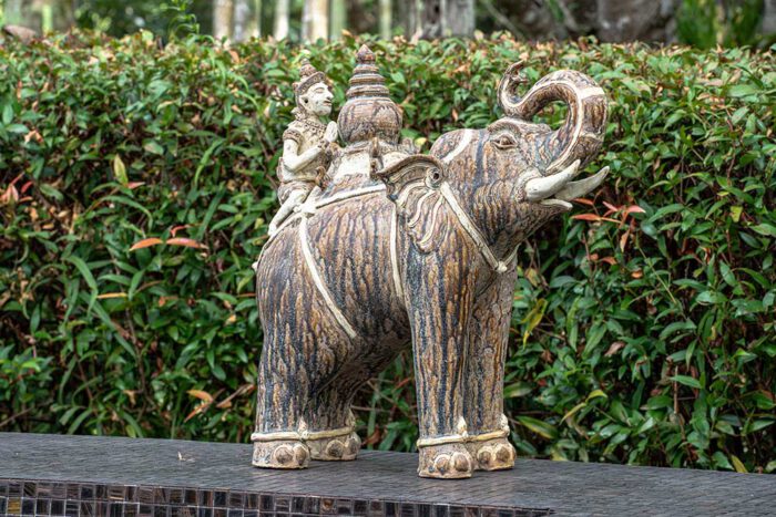 Thai Sacred Elephant Sculpture