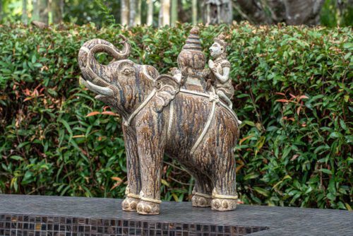 Thai Sacred Elephant Sculpture