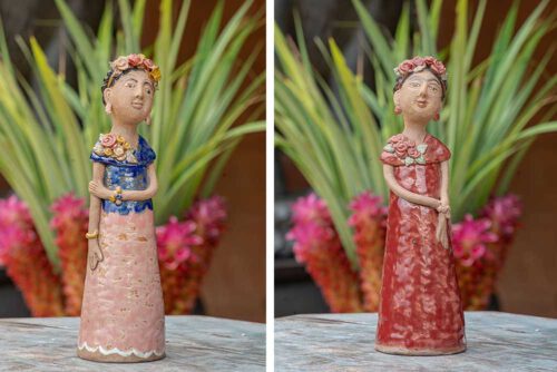 small ceramic Thai dolls