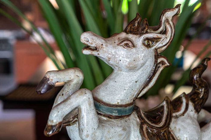 Mythical Horse Ceramic Ornament