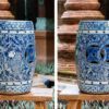 Blue & White ceramic stand